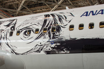 ANA、ufotable描き下ろしの「鬼滅の刃じぇっと ‐参‐」就航決定