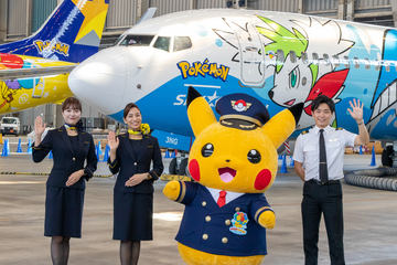 ピカチュウジェット1・2号機の7～9月運航スケジュール発表。夏の