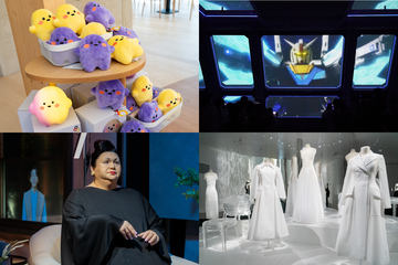 ハズレなし、寝そべりミャクミャクぬいぐるみが当たるくじ引いて