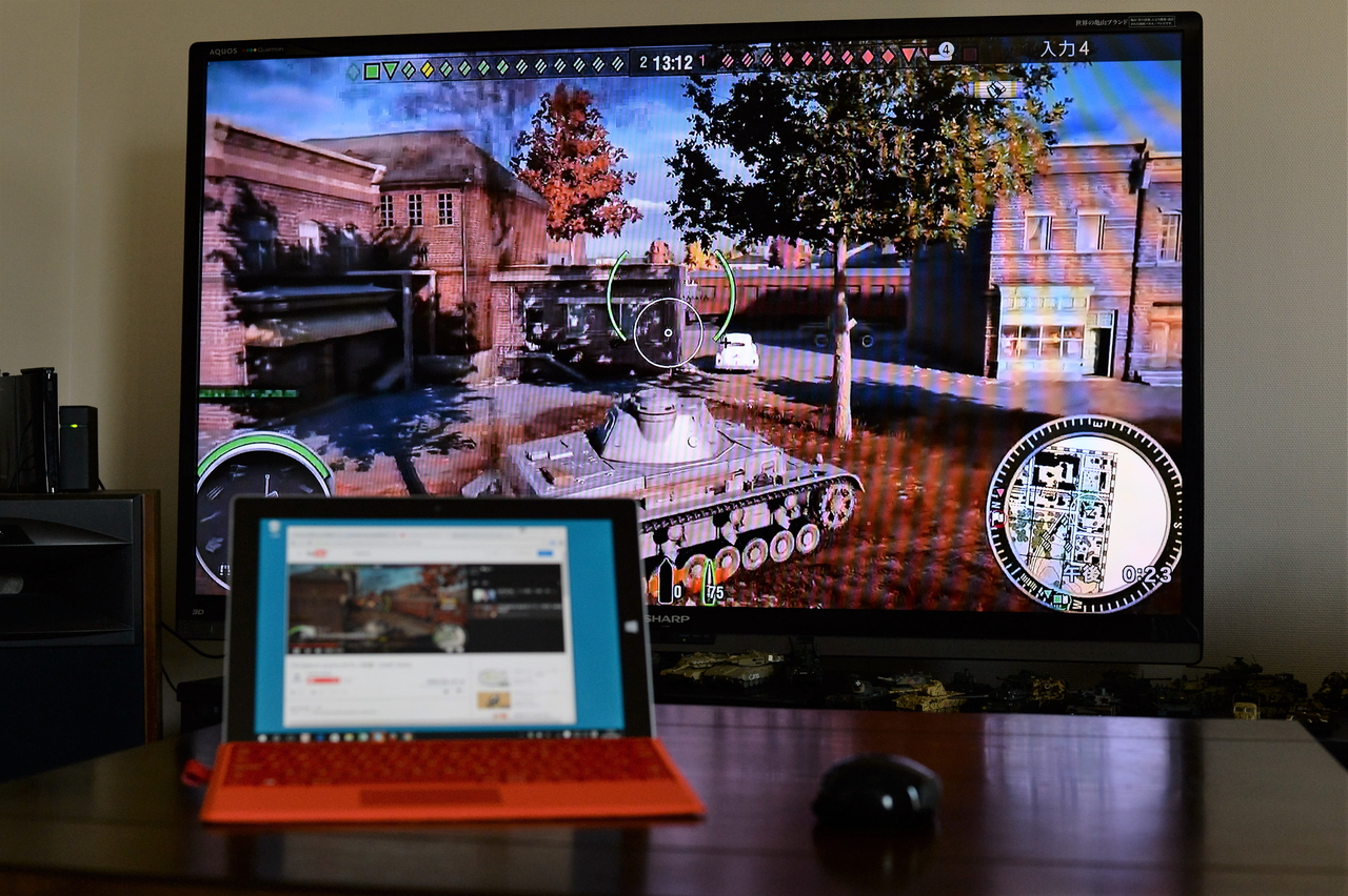 “YouTube”など“Chromecast”に最適化されたWebサイトならば動画などのメインコンテンツの部分だけをTVへキャストすることも可能