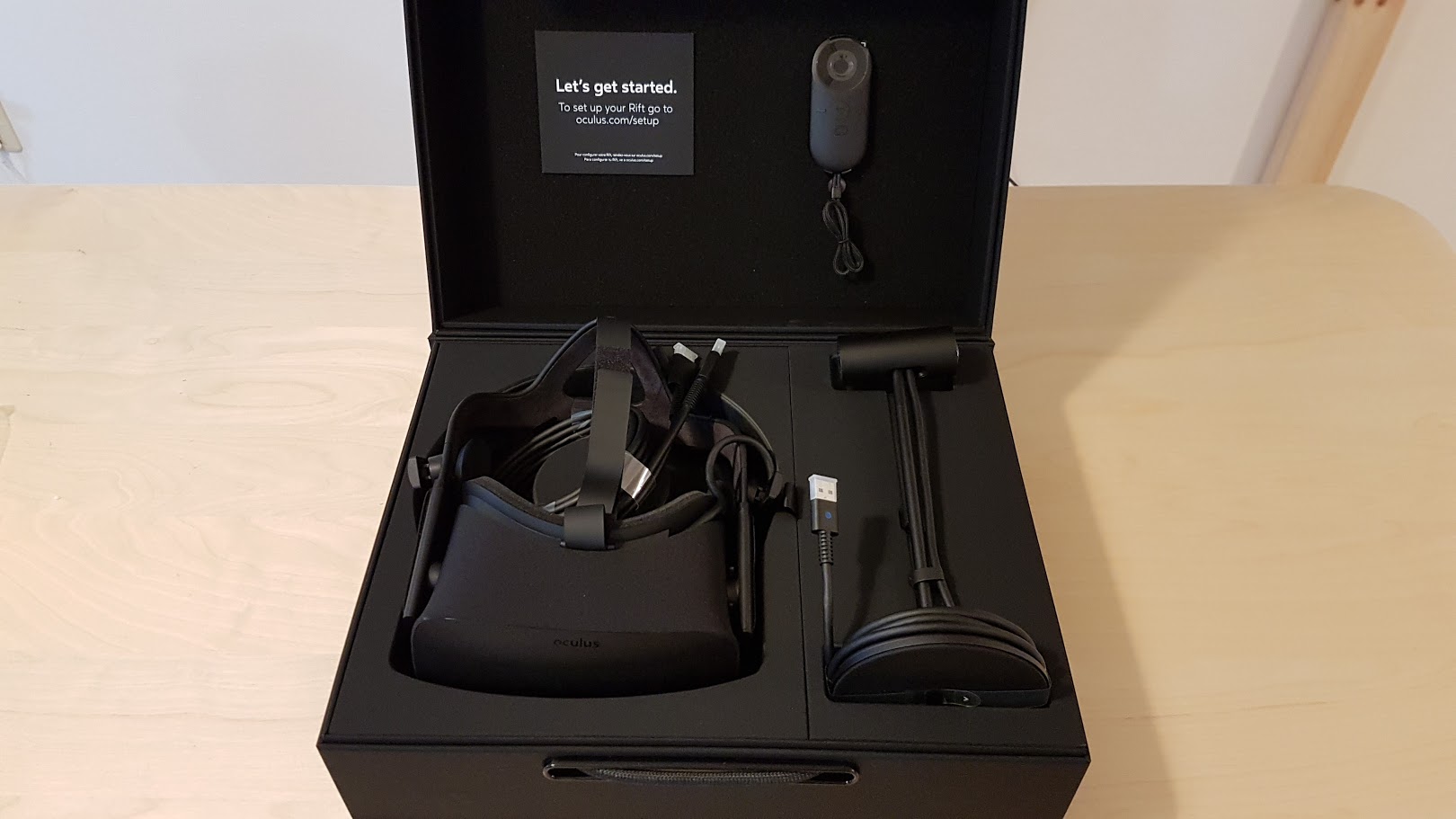 内箱を開けた様子