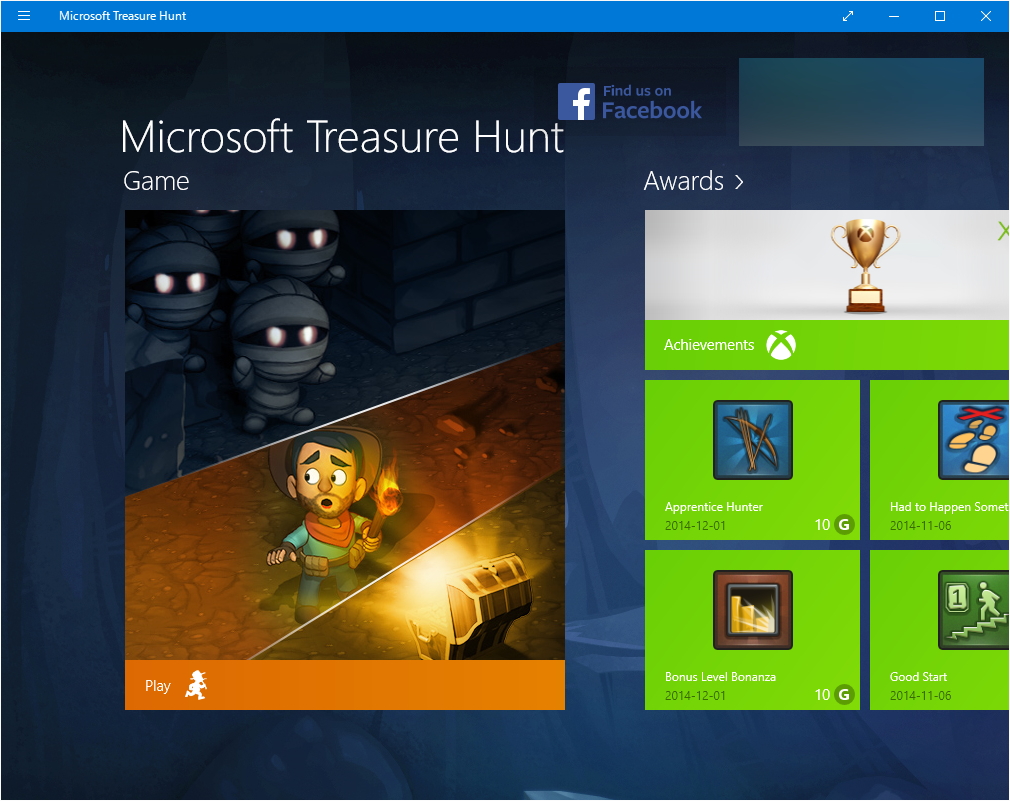 「Microsoft Treasure Hunt」
