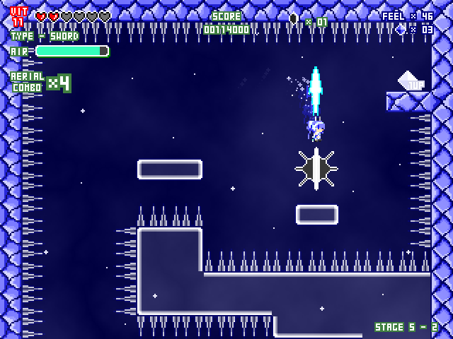 後半のステージは繊細な操作が求められるものが多い