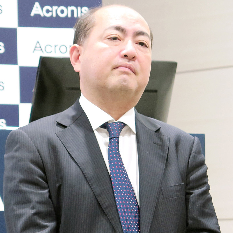 アクロニス・ジャパン 代表取締役の大岩憲三氏