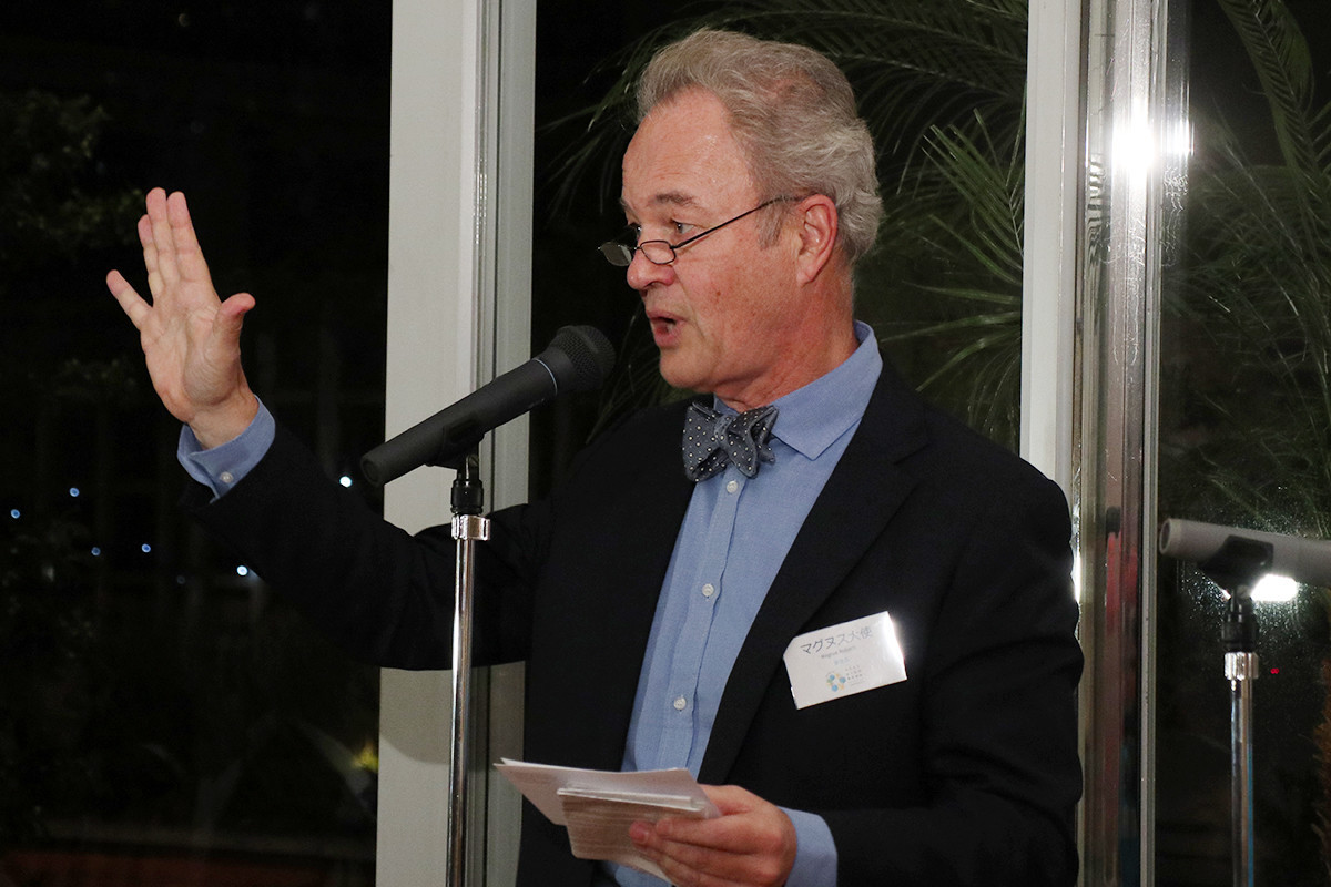 マグヌス・ローバック駐日スウェーデン大使