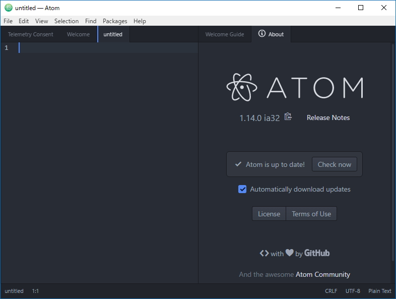 「Atom」v1.14.0