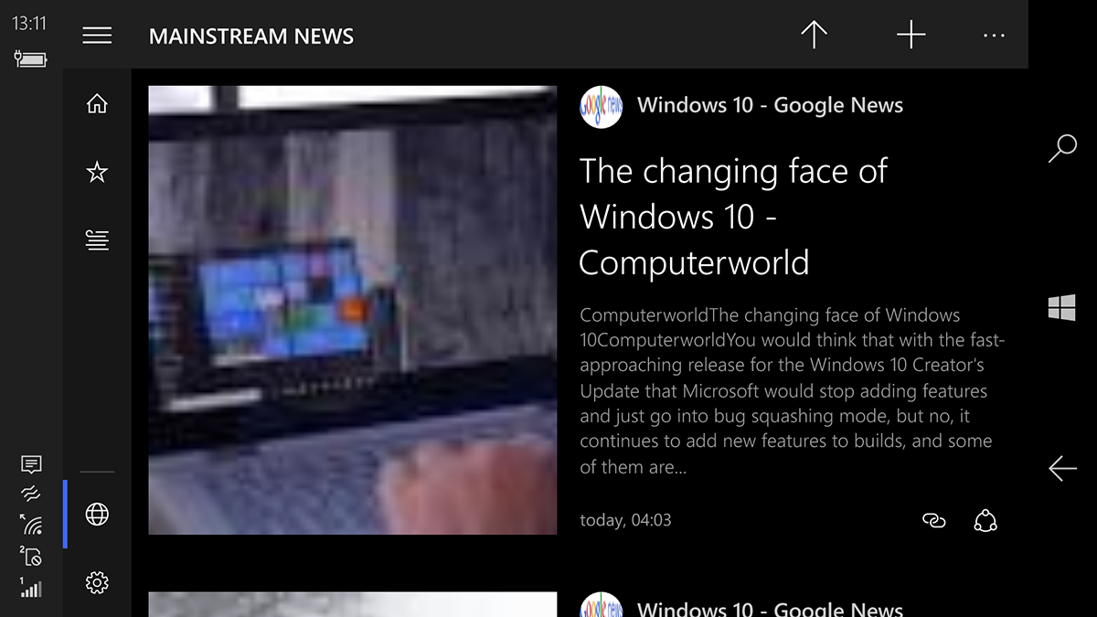 ランドスケープモードにも対応