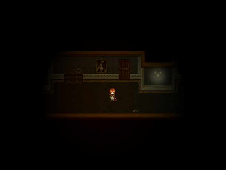 暗闇が覆う屋敷の中には謎が詰まっている