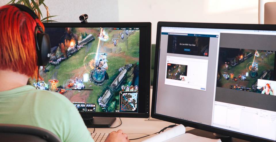 PCから“Facebook”のライブ動画を配信（同社プレスリリースより引用）