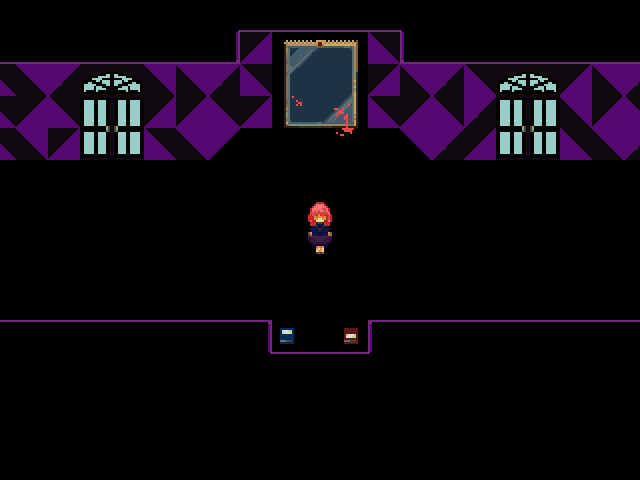 現実からかけ離れた風景を持つ鏡の世界