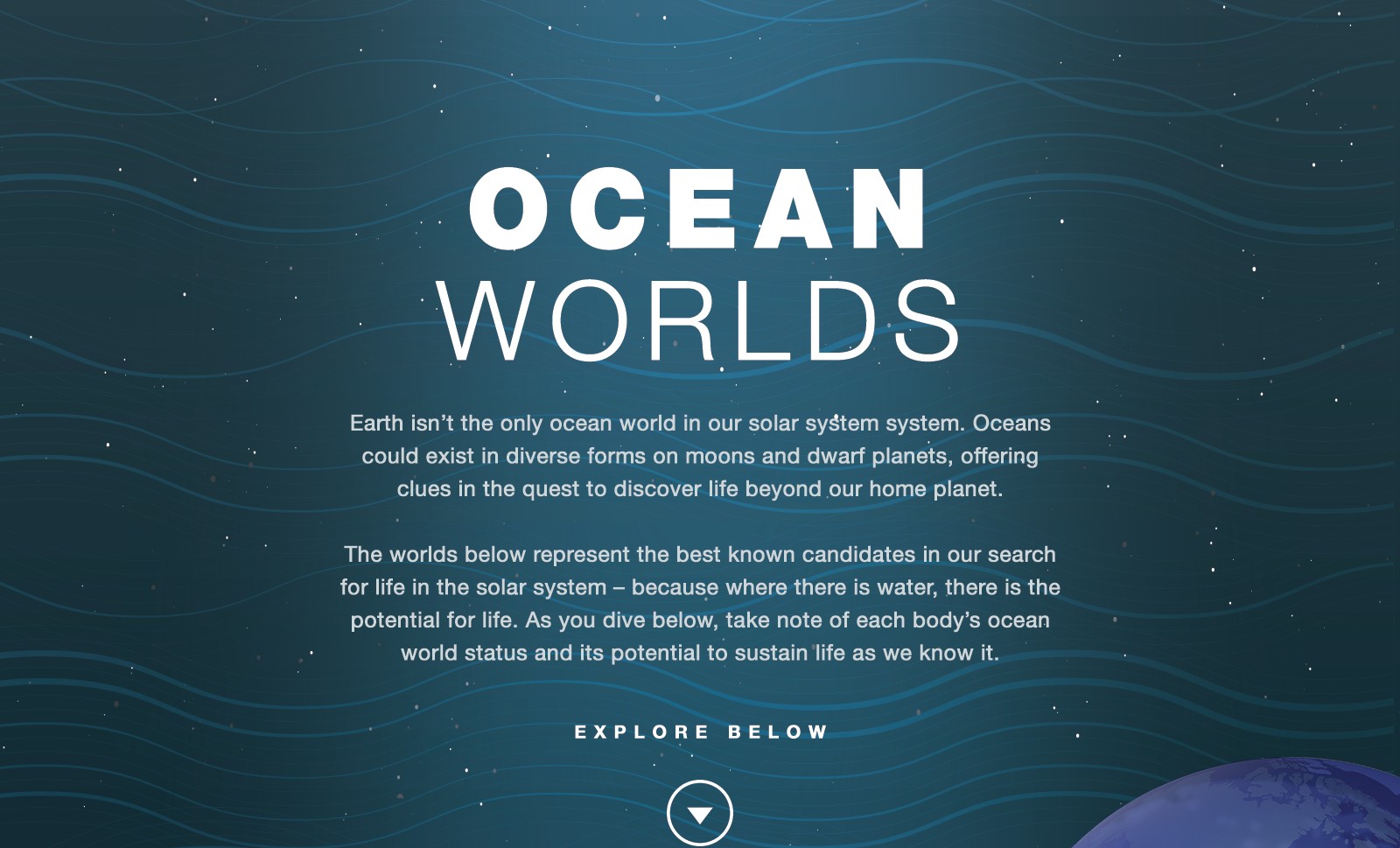『Ocean Worlds』