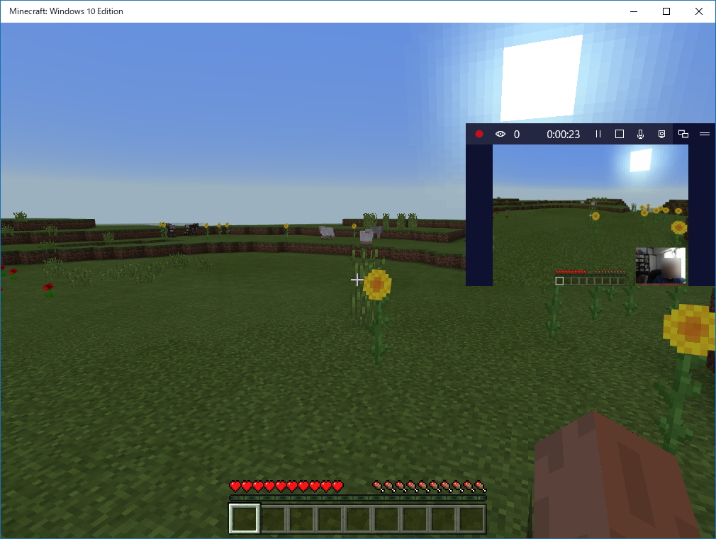 “ゲーム バー”からアクセスできる設定ダイアログ