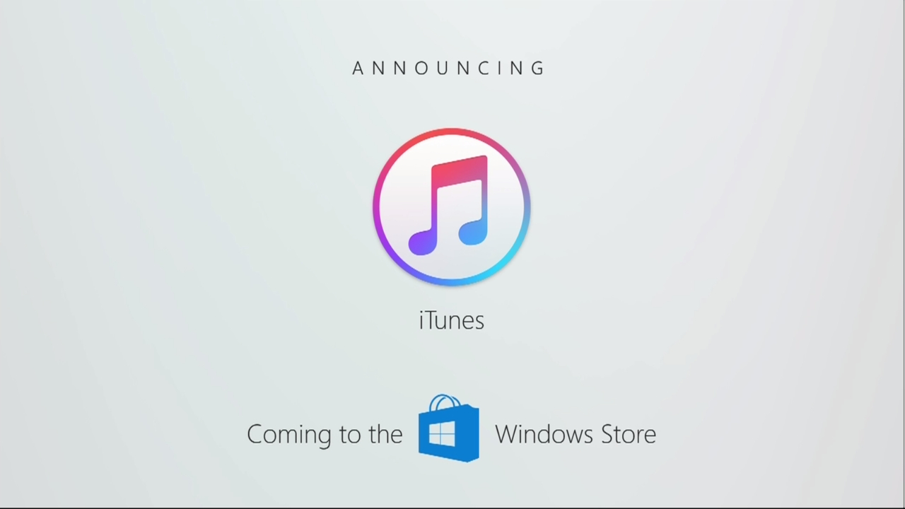 「iTunes」などのアプリが“ストア”で配信されるように