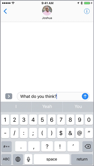 iOSの「iMessage」アプリで“OneDrive”のファイルをすばやく共有