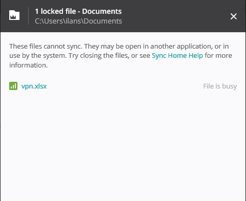 ロックされているファイルを一覧する機能