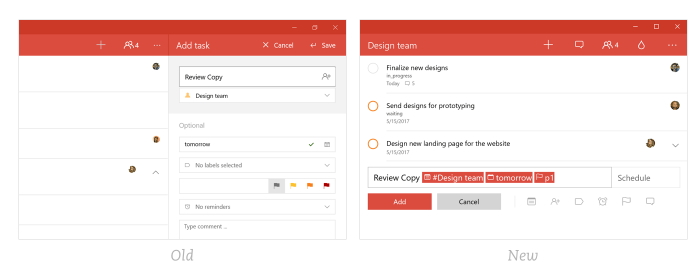 タスクの追加機能を刷新