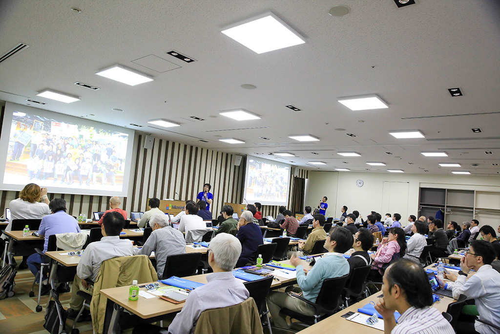 昨年の“Windows Insider Meetup in Japan”の様子（同社ブログより引用）