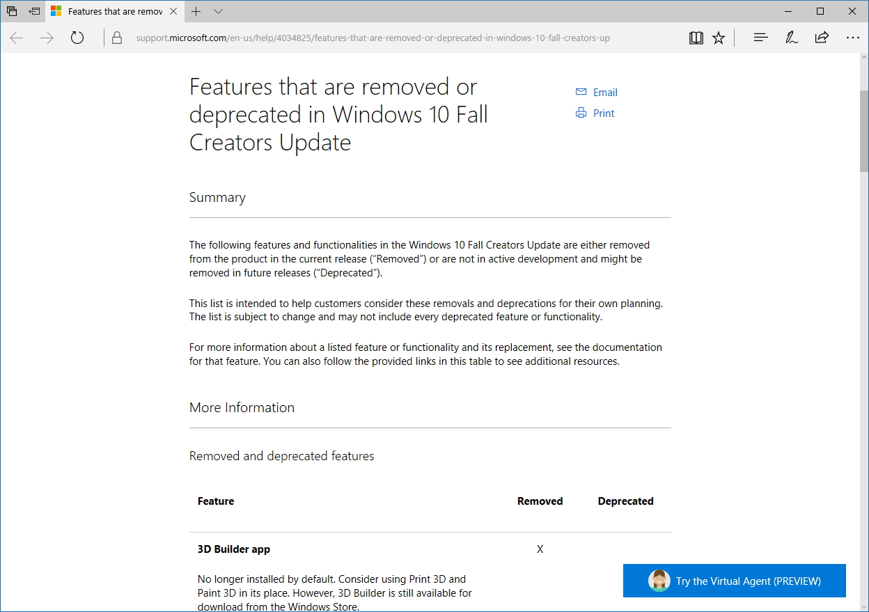 同社のサポートページ