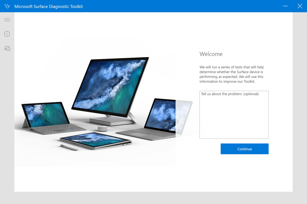 「Surface Diagnostic Toolkit」v2.0.21.0