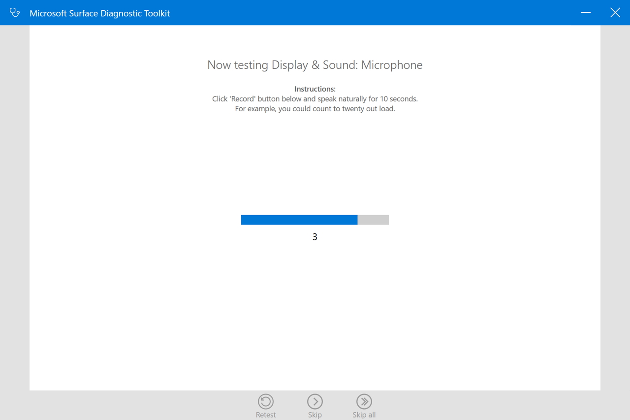 最後の録音テスト