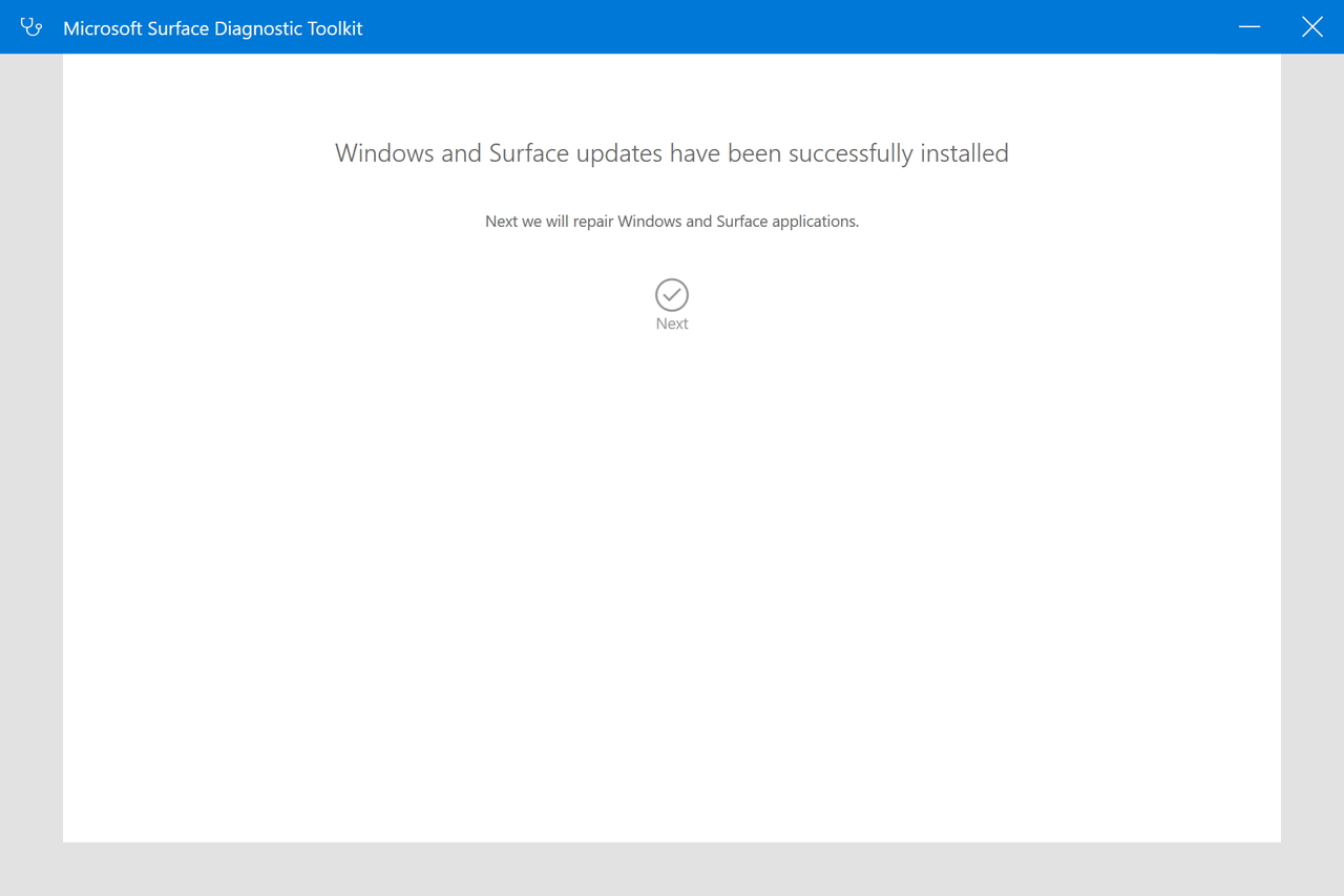 “Surface”のアップデートチェック