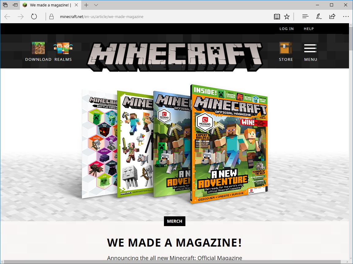 公式ブログでのアナウンス