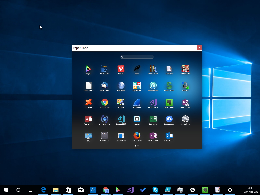 ウィンドウモード