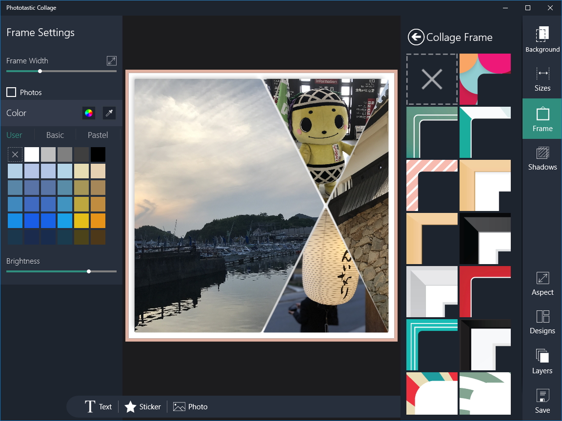 さまざまなエフェクトをかけることも