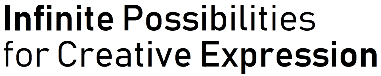 可変フォント「Bahnschrift」（同社ブログより引用）