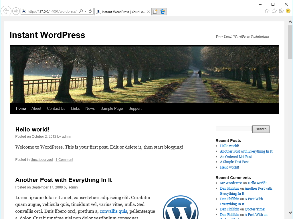 「WordPress」