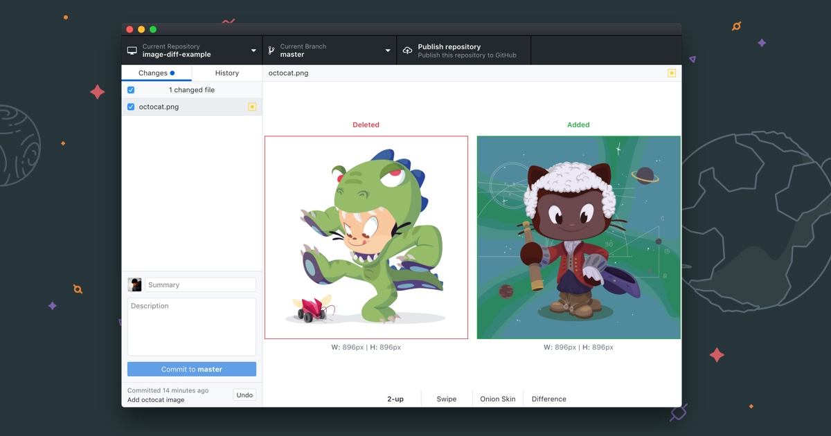 イメージの差分を表示する機能（同社ブログより引用）