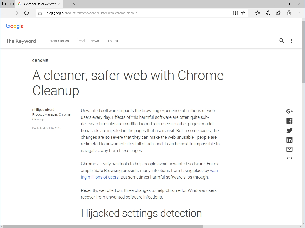 Googleのリリース