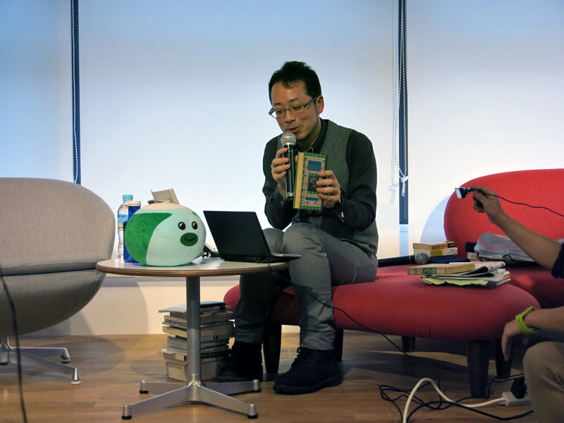 入力作業を実演する大久保ゆう氏