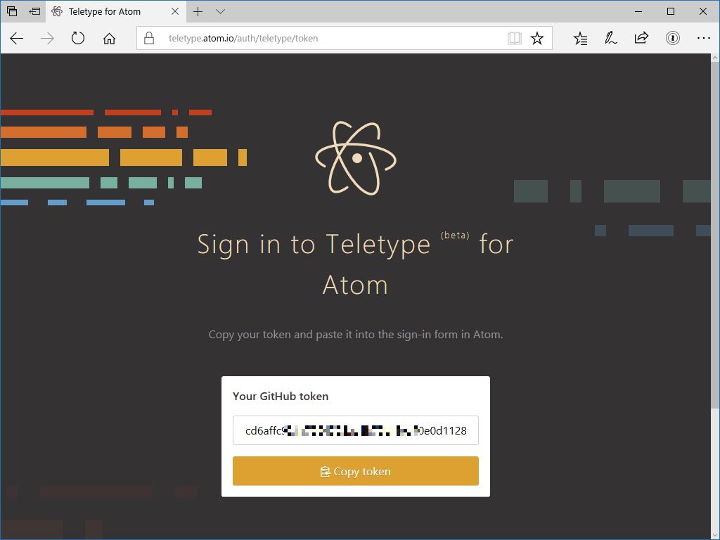 トークンの取得