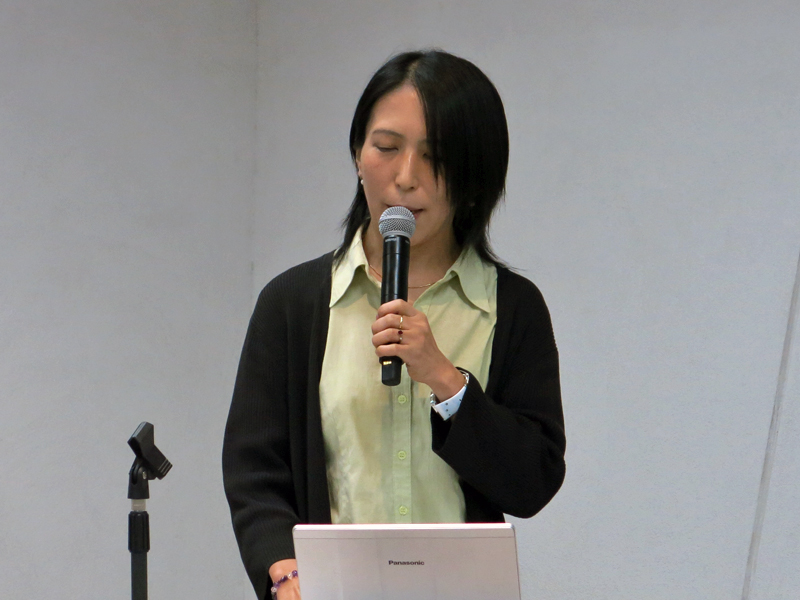 浜崎友子氏（一般社団法人記録映画保存センター）