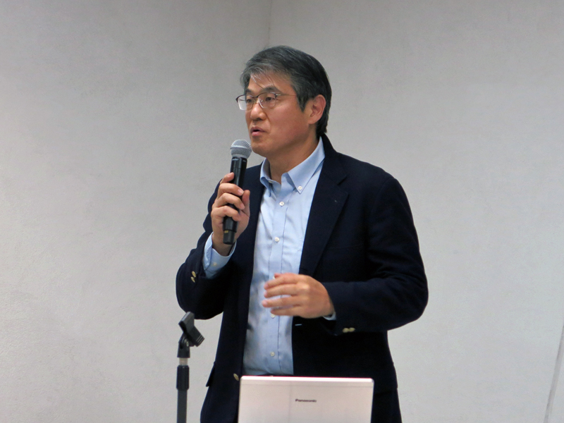 長坂俊成氏（立教大学教授）