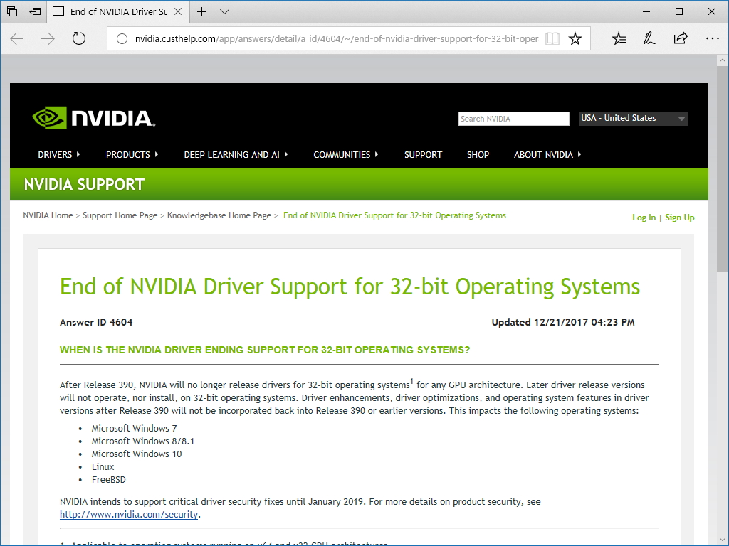 同社のヘルプページ