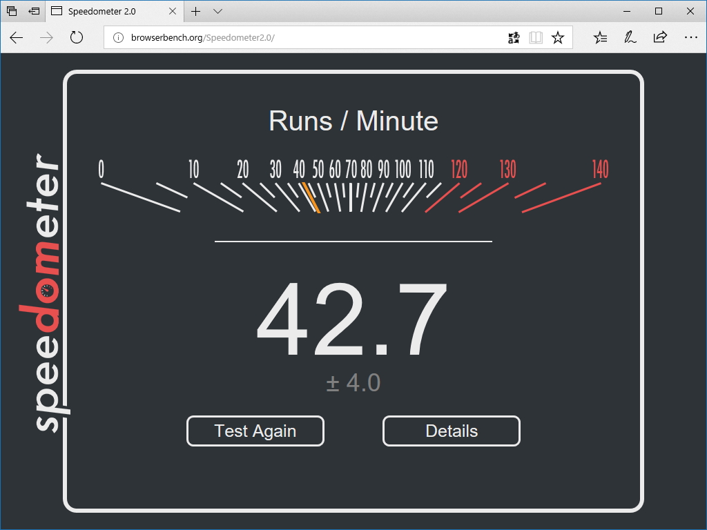 “Speedometer 2.0”