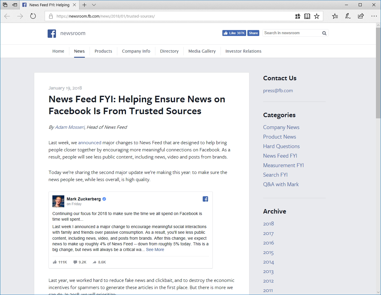 同社のニュースリリース