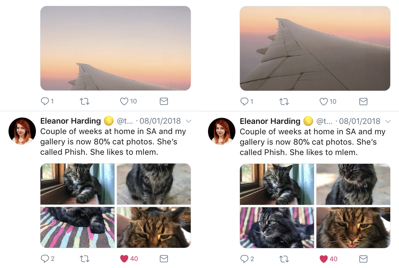 顔認識に変わり、機械学習を応用することで適切なトリミングを実現（同社ブログより引用）