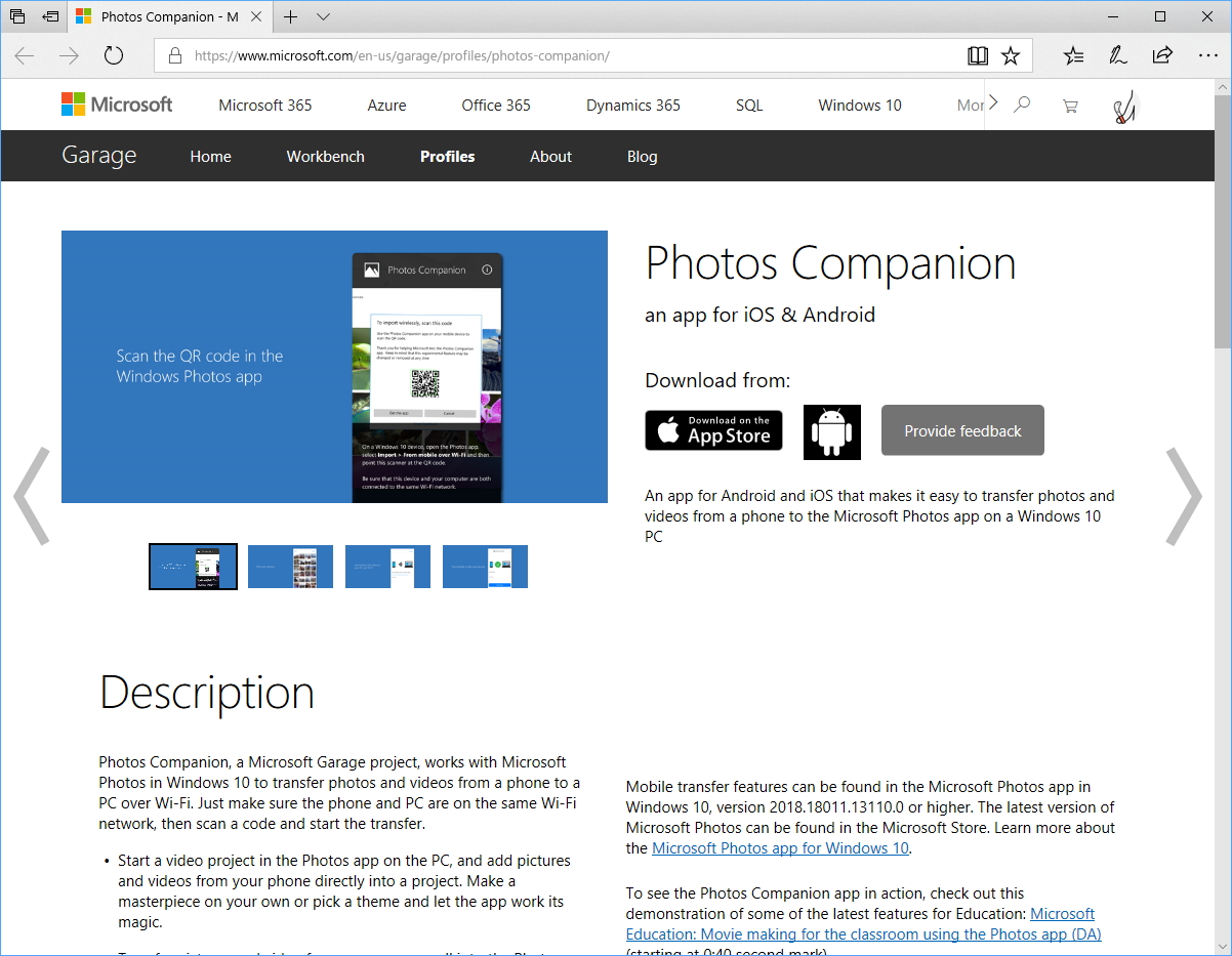 「Photos Companion」