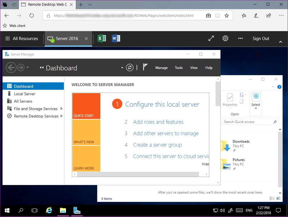 モダンブラウザーさえあればリモートデスクトップや仮想化されたアプリケーションを利用できる