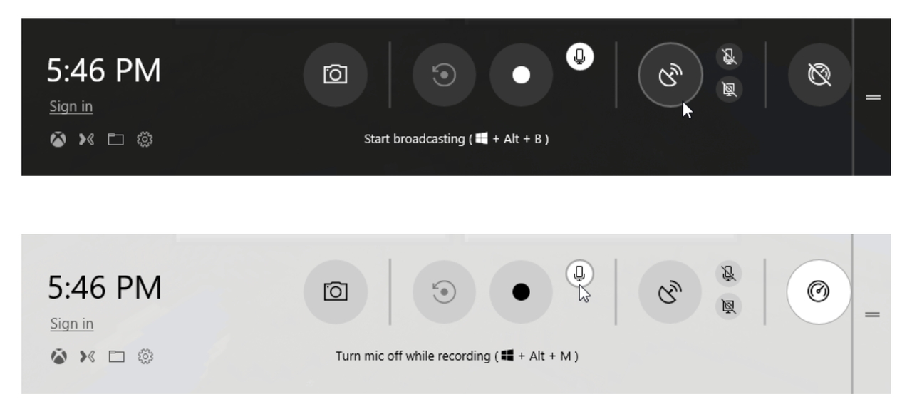 “ゲーム バー”のデザイン刷新