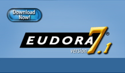 「Eudora 7.1」のスプラッシュ画面（CHMのWebサイトより引用）