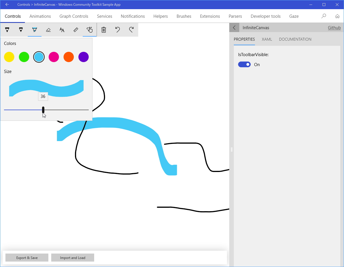 “UniformGrid”や“InfiniteCanvas”といった新しいコントールを追加。サンプルアプリ「Windows Community Toolkit Sample App」で実際の挙動を確かめることができる