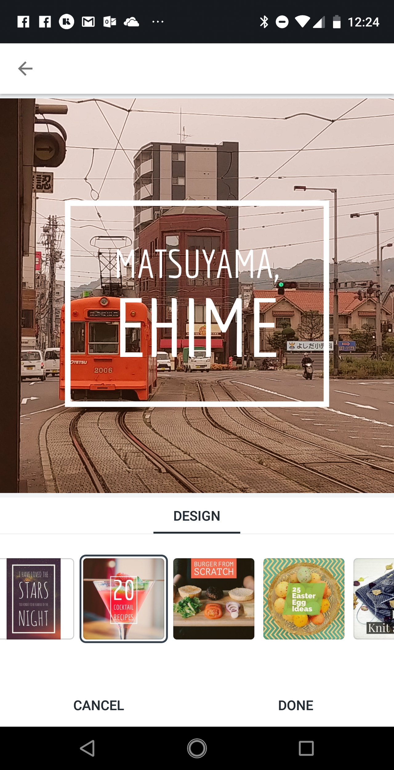 プロがデザインしたテンプレートやワンタッチで簡単に適用できるフィルターで、素人でも数ステップでお洒落なグラフィックスを作成できる