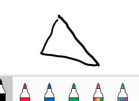 手書きの図形を自動で清書可能