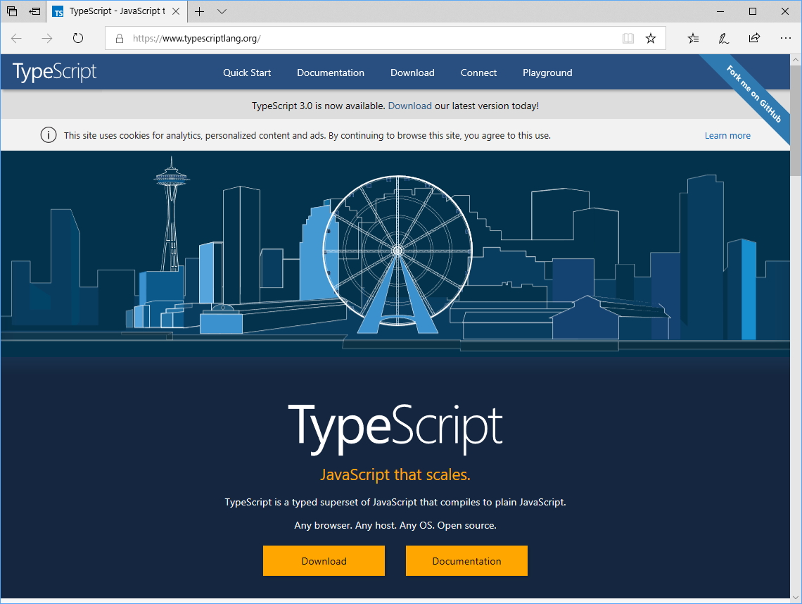 「TypeScript」の公式サイト