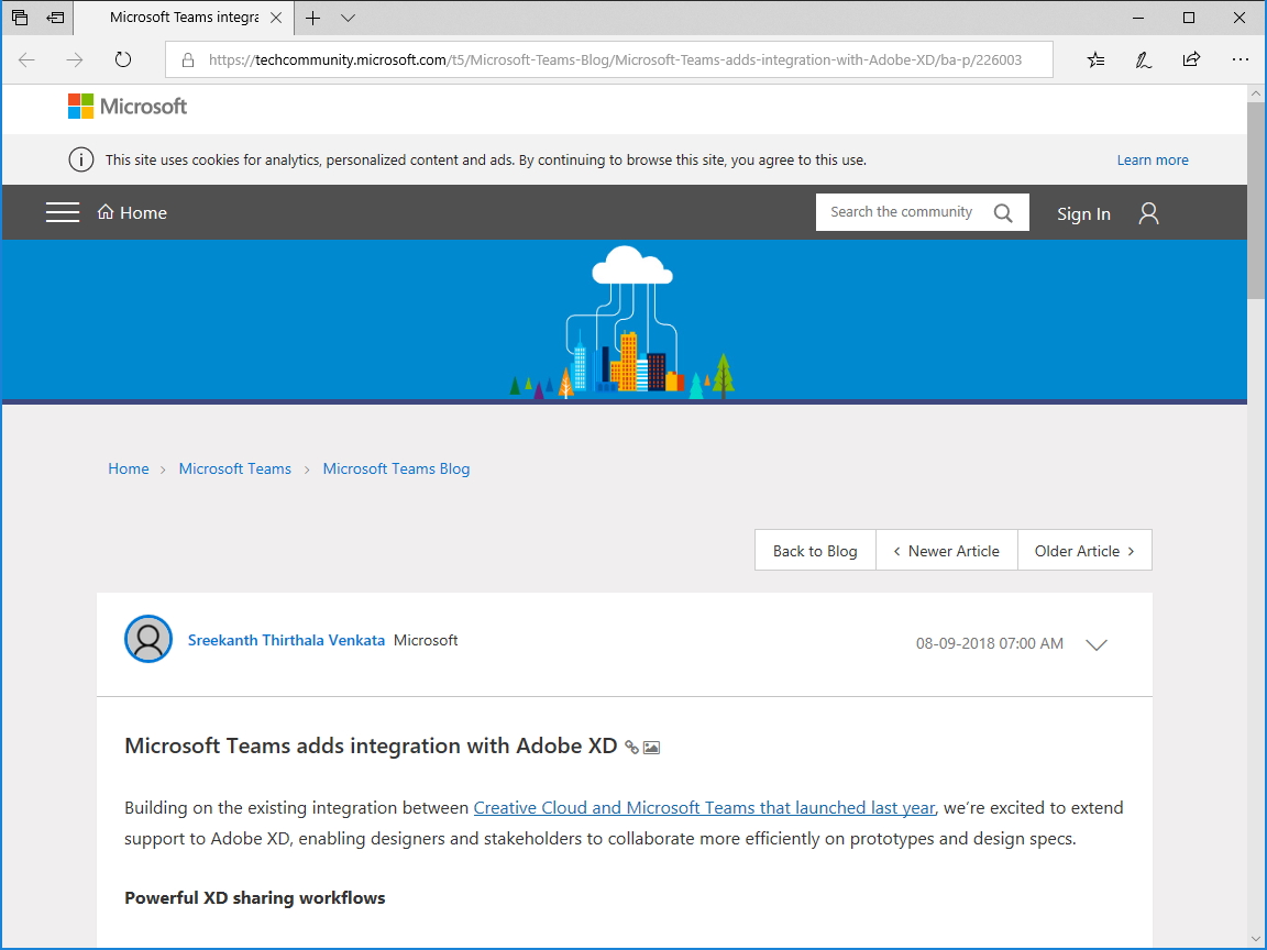 Microsoft、「Adobe XD」を「Microsoft Teams」に統合