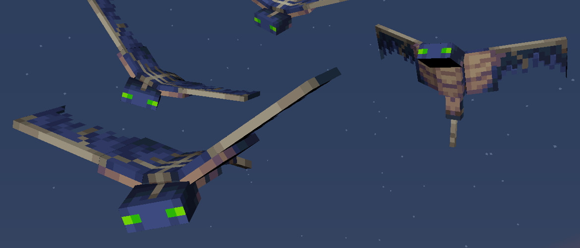 「Minecraft」Bedrock Editionに新しいモブ“ファントム”が追加